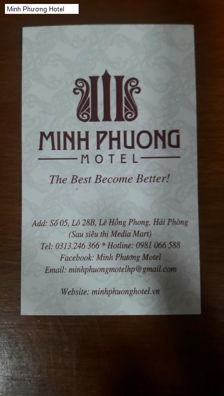 Ngoại thât Minh Phương Hotel