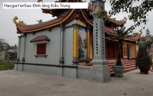 Đình làng Kiều Trung