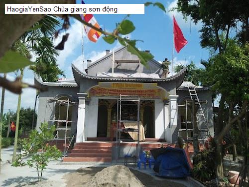 Chùa giang sơn động